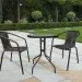 Комплект плетеной мебели AFINA из иск. ротанга Асоль-LR02 LRC-02/LRT-02-D60 Dark Brown купить в Нефтекамске