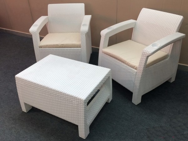 Комплект Yalta Balcony Set белый купить в Нефтекамске