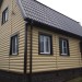 Сайдинг "blockhouse" под бревно, Престиж ВН-01, золотистый купить в Нефтекамске