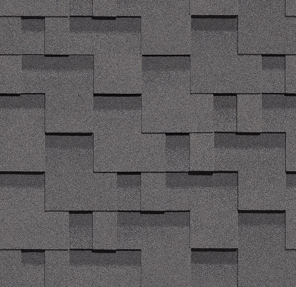 Гибкая черепица Docke, коллекция Тетрис – Серый купить в Нефтекамске