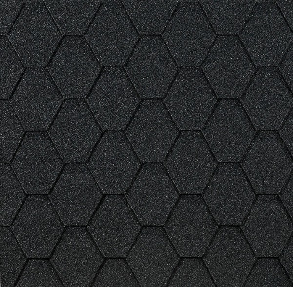 Гибкая черепица EURASIA Docke, Коллекция ШЕСТИГРАННИК Серый купить в Нефтекамске