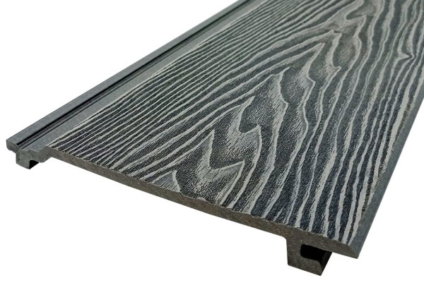 Сайдинг Darvolex 185x19x3000мм, 3D тиснение Серый купить в Нефтекамске