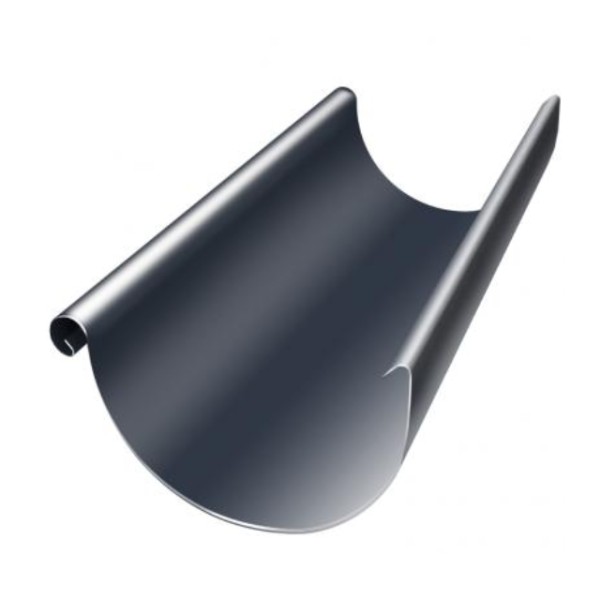 Водосток Grand Line 125x90 – Желоб 3м RAL 7024 купить в Нефтекамске