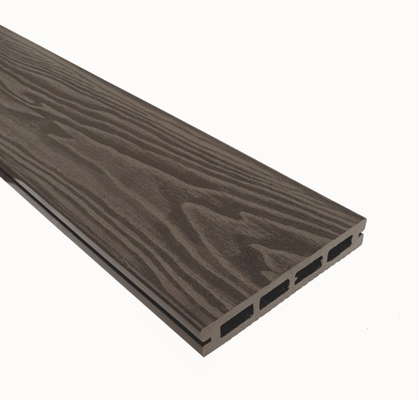 Террасная доска из ДПК Terrapol Смарт 3D Пустотелая с пазом Тик Киото купить в Нефтекамске