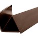 Уголок ДПК для сайдинга 70x70x3000мм Коричневый купить в Нефтекамске