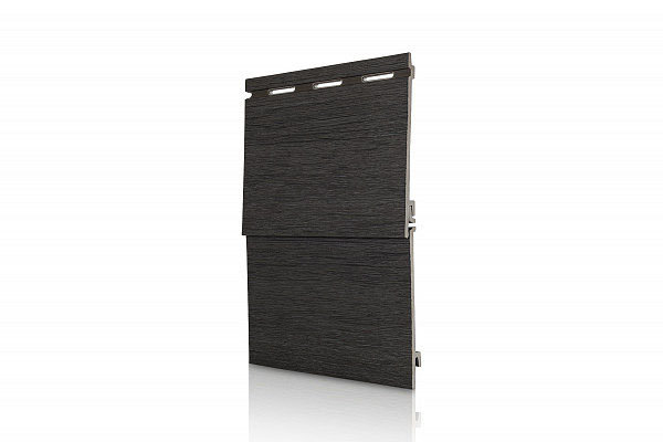 Вспененный сайдинг VOX KERRAFRONT WOOD DESIGN графит купить в Нефтекамске
