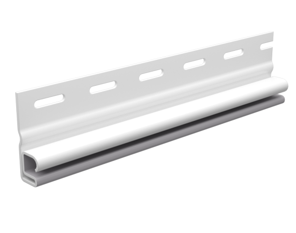 Стартовый профиль под камень, Белый купить в Нефтекамске Стартовый профиль под камень, Белый купить в Нефтекамске