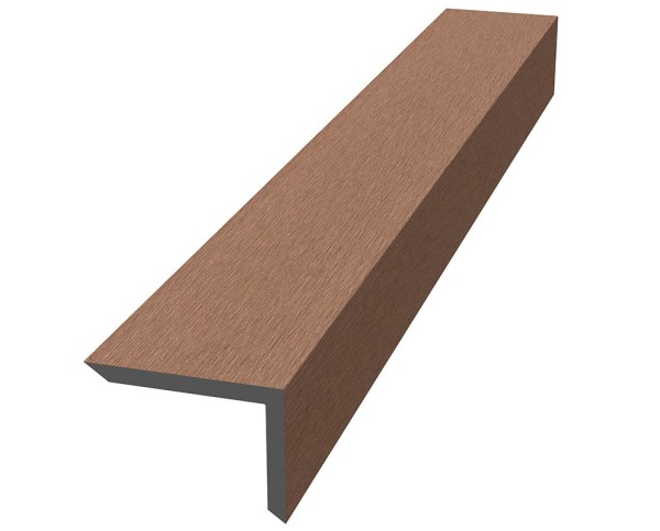 Уголок ДПК для террасной доски NauticPrime, 60x40x2900мм Кедр купить в Нефтекамске