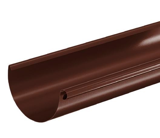 Водосток Aquasistem, система 125x90 - Водосточный желоб 3.00м RAL 8017 Коричневый купить в Нефтекамске