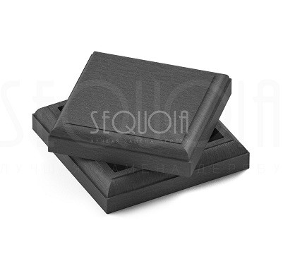 Комплект крышка/юбка для столба SEQUOIA GRAY купить в Нефтекамске