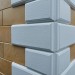 Угол Наружный к Фасадным Термопанелям Доломит Дагестанский Камень 400 мм Белый купить в Нефтекамске