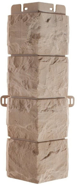 Фасадная панель Наружный угол фагот (талдомский), 0,45 х 0,13м (н) купить в Нефтекамске