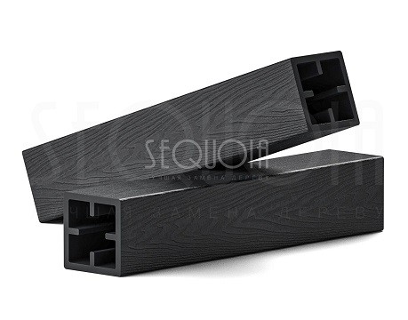 Столб SEQUOIA Evolution 3D WOOD BLACK купить в Нефтекамске