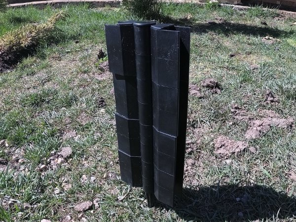 Угловой элемент поворотный, пластиковый от 60° до 300° для доски 300х30 мм из ДПК чёрный Holzhof купить в Нефтекамске