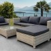 Комплект мебели AFINA плетеной из иск. ротанга YR821G Grey/Grey купить в Нефтекамске