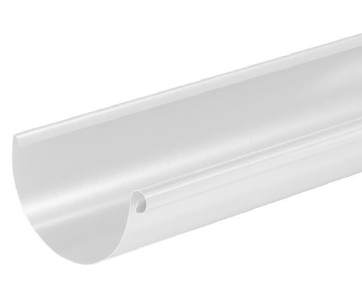 Водосток Aquasistem, система 125x90 - Водосточный желоб 3.00м RAL 9003 Белый купить в Нефтекамске