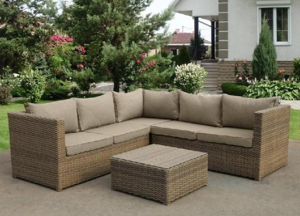 Комплект мебели AFINA плетеной из иск. ротанга YR825B Beige купить в Нефтекамске