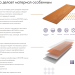 Фибросайдинг DECOVER 3600 x 190 x 8 мм Silver купить в Нефтекамске