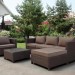 Комплект мебели AFINA плетеной из иск. ротанга YR821A Brown/Beige купить в Нефтекамске