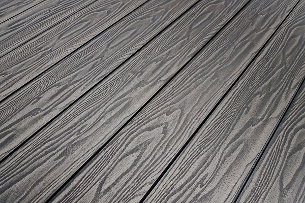 Террасная доска из ДПК Terrapol Смарт 3D Полнотелая с пазом Черное дерево купить в Нефтекамске