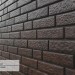 Фасадная панель Ю-Пласт Стоун Хаус Кирпич Коричневый купить в Нефтекамске
