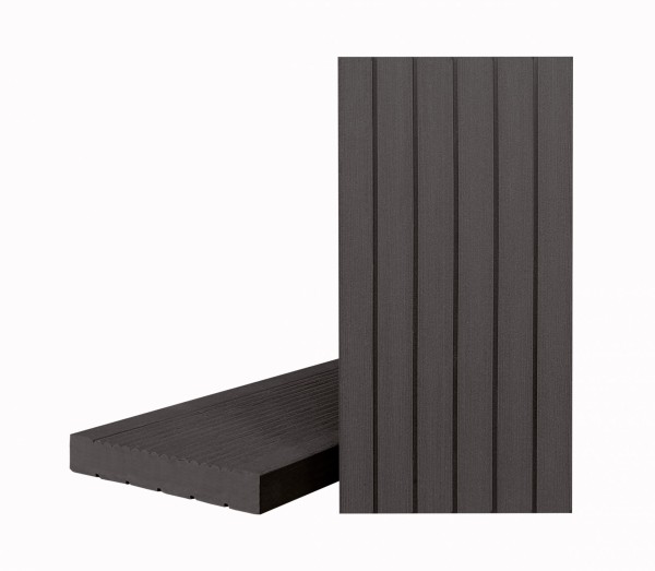 Террасная доска Классик Чёрное дерево (полнотелая без паза) Под заказ купить в Нефтекамске