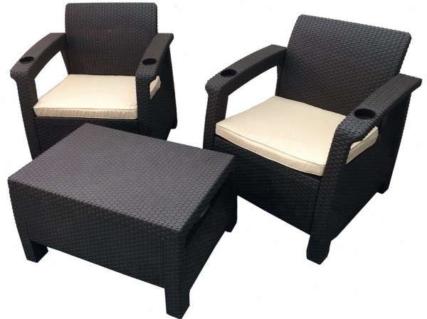 Комплект Yalta Balcony Set венге купить в Нефтекамске