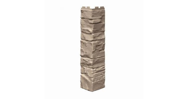 Угол наружный VOX Solid Stone Lazio камень светлая глина купить в Нефтекамске