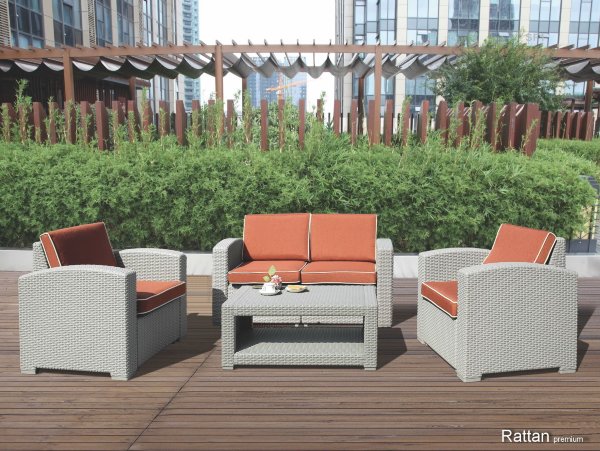 Уличные диваны и кресла коллекции Rattan Premium 4 купить в Нефтекамске