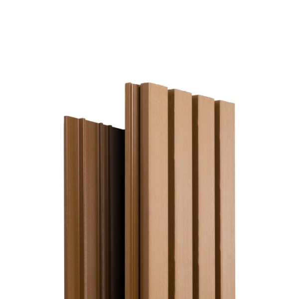 Фасадная доска Ecodecking Техно реечная 200х26х3000 Бронза купить в Нефтекамске Фасадная доска Ecodecking Техно реечная 200х26х3000 Бронза купить в Нефтекамске