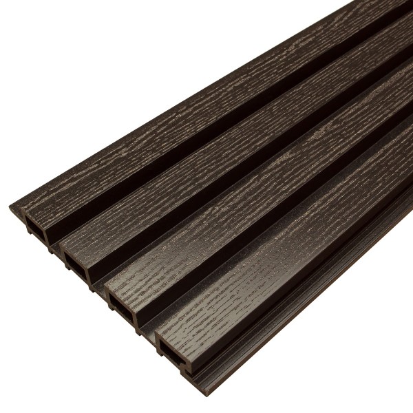 Фасадная доска из ДПК Faynag Wood Рейка Венге купить в Нефтекамске