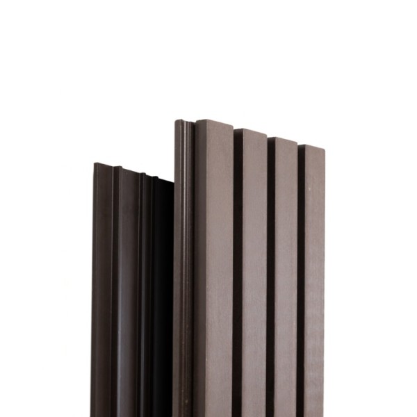 Фасадная доска Ecodecking Техно реечная 200х26х3000 Венге купить в Нефтекамске Фасадная доска Ecodecking Техно реечная 200х26х3000 Венге купить в Нефтекамске