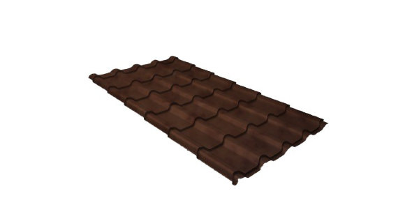 Металлочерепица камея 0,45 Safari Twincolor Brown купить в Нефтекамске