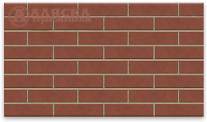 Фасадная Термопанели Аляска Amsterdam red купить в Нефтекамске