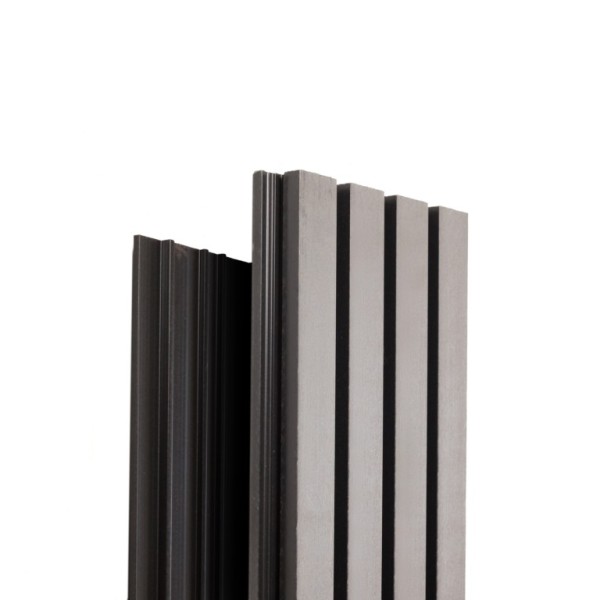 Фасадная доска Ecodecking Техно реечная 200х26х3000 Серый купить в Нефтекамске Фасадная доска Ecodecking Техно реечная 200х26х3000 Серый купить в Нефтекамске