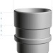 Муфта Docke Lux ПВХ - Графит купить в Нефтекамске