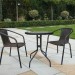 Комплект плетеной мебели AFINA из иск. ротанга Асоль-LR02 LRC-02/LRT-02-D60 Dark Brown купить в Нефтекамске