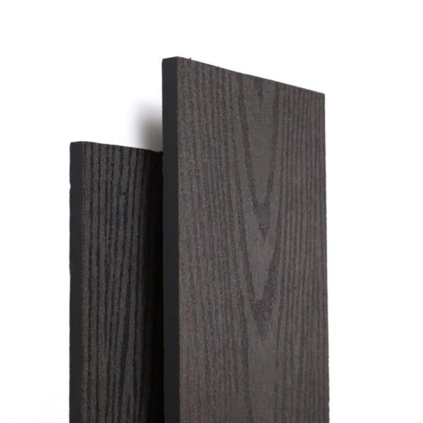 Заборная доска Ecodecking Техно 145х12 Графит купить в Нефтекамске