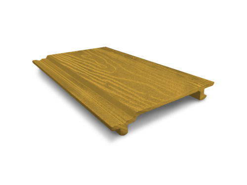 Фасадная панель  из ДПК ECODECKING Желтый купить в Нефтекамске