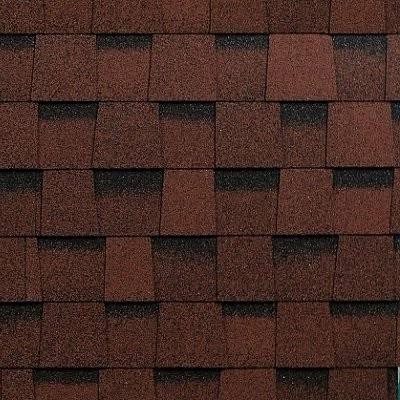 Двухслойная ламинированная черепица Shinglas, серия Фазенда – Красный купить в Нефтекамске