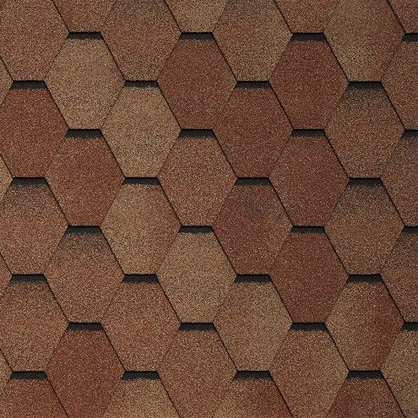 Гибкая черепица Tegola VENETO terracotta 206 купить в Нефтекамске