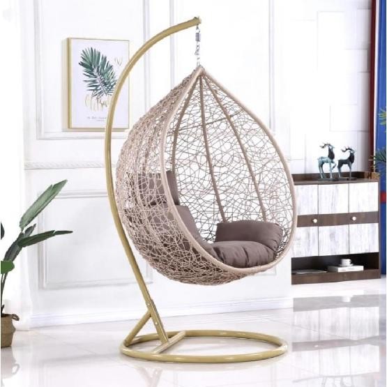 Кресло Подвесное из искусственного ротанга AFM-169A-XLB Beige купить в Нефтекамске