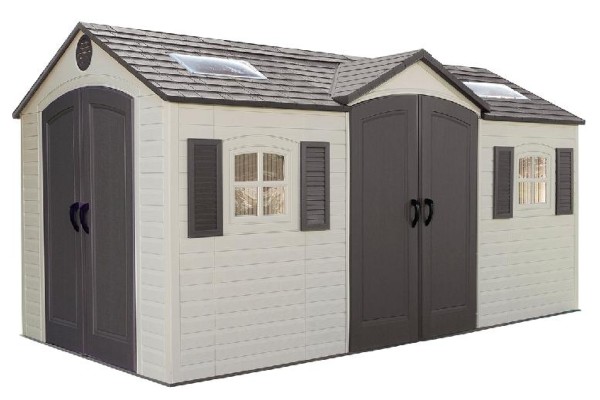 Сарай пластиковый LifeTime 15x8 DD купить в Нефтекамске