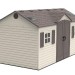 Сарай пластиковый LifeTime 15x8 DD купить в Нефтекамске