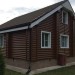 Сайдинг "blockhouse" под бревно, Акриловый Премиум ВН-01, орех тёмный купить в Нефтекамске