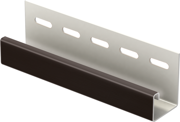 J-планка к Софиту PRO Тёмно коричневый купить в Нефтекамске