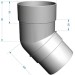 Колено 45˚ Docke Premium ПВХ - Каштан купить в Нефтекамске