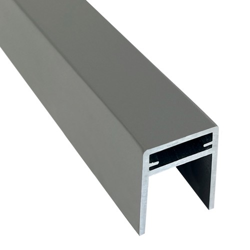 П-профиль Алюминиевый EasyDecking 35x25 Серый купить в Нефтекамске