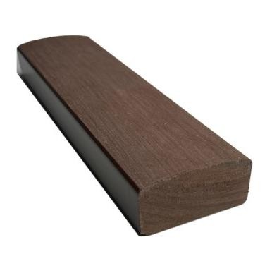 Лавочный брус Ecodecking Некст полнотелый брашированный 70х35 шоколад купить в Нефтекамске