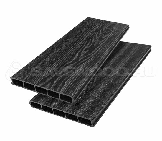 Грядочная доска ДПК 3D Savewood SW Rumex Чёрный купить в Нефтекамске